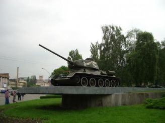 Monument to the tanks, Kyiv