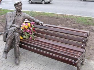 Monument to Nicholas Rybnikov, Zaporozhye