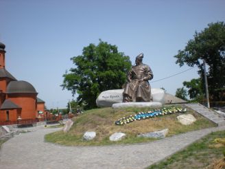Пам'ятник Тарасу Бульбі, Келеберда
