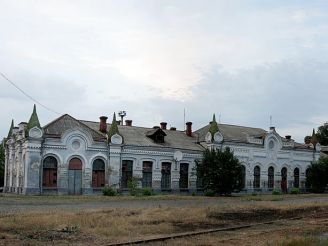 Railway station, Novoselytsia