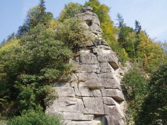 Rock `petrified Bagachka "