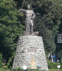 Monument to John of Gaunt in Khrystynivka