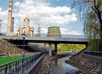 Парк металлургического завода, Донецк