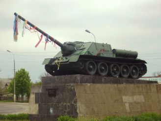 Self-propelled gun SU-100, Belozerka