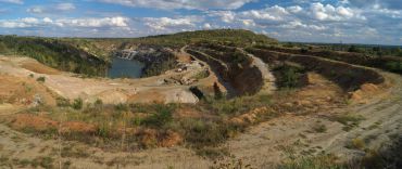 Graphite quarry Zavalye