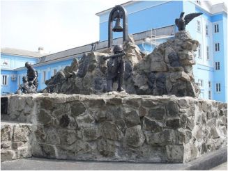 Monument to soldiers in Afghanistan in Ore