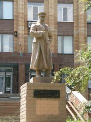 Monument Budyonny in Donetsk