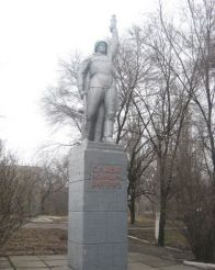Monument "Glory to soldiers-miners" in Donetsk
