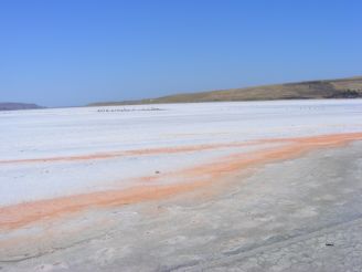 Соленое озеро Чокрак