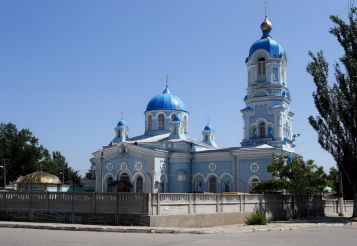 Ильинская церковь города Саки