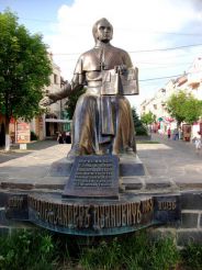 Пам'ятник Олександру Духновичу, Мукачево