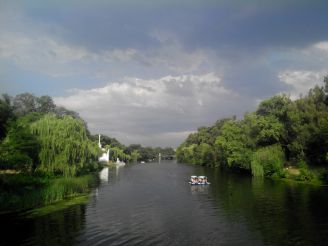 Злиття річок Інгулець і Саксагань