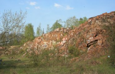 Granite ledge "Red Hill"