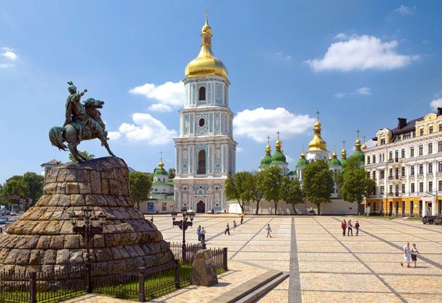 Софийская площадь, Киев — фото, описание, карта