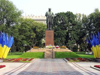 The Monument to Taras Shevchenko