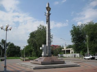 Obelisk to the 60th anniversary of the Victory, Zaporozhye