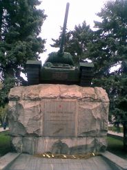 Monument T-34 tanks, Zaporozhye
