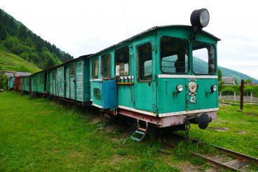 Museum of narrow-gauge railway Kolochavskaya