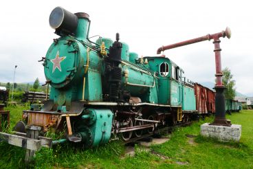 Museum of narrow-gauge railway Kolochavskaya