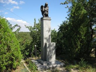 A monument to Soviet prisoners of war, Zaporozhye