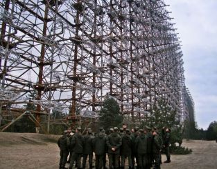 Радиолокационная станция «Дуга», Чернобыль