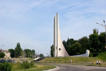 Monument to soldiers - liberators Dneprodzerzhinska