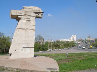Monument Disturbing youth, Zaporozhye