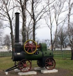 Steam engine in Dikan`ka