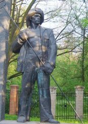 Monument worker, Zaporozhye