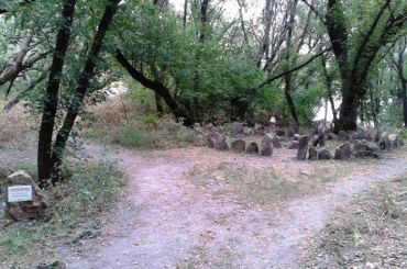 Stone sanctuary, Khortytsya