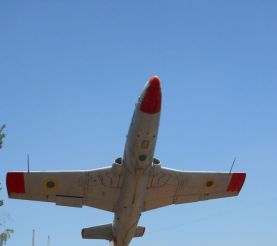 The plane Aero L-29, Zaporozhye