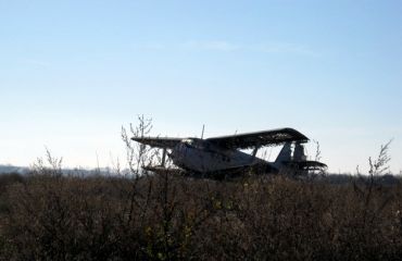 Airplane graveyard, Poltava