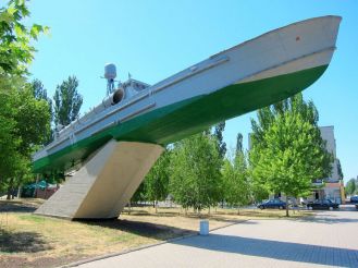 Памятник Торпедный катер, Бердянск
