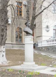 Monument Denis Podderginu, Zaporozhye