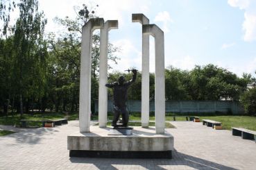 Monument to victims of fascism, Sumy