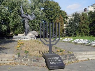 Monument to victims of the ghetto