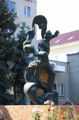Monument fire, Nikolaev