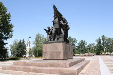The memorial complex paratroopers, Nikolaev