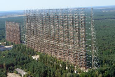 Радіолокаційна станція «Дуга», Чорнобиль