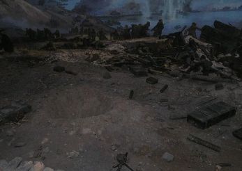 Museum - diorama of the Battle of the Dnieper, Pereyaslav-Khmelnitsky