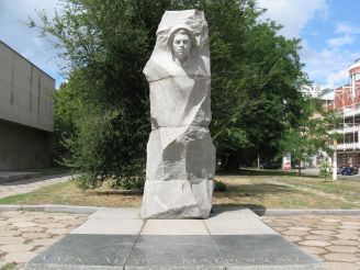 Monument to Alexander Matrosov in Dnipropetrovsk