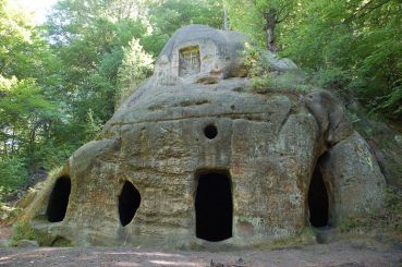 Cave Monastery in Rozhirche