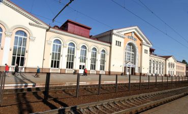 The railway station, Vinnitsa