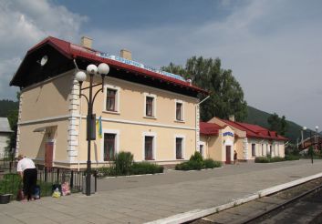 Train Station. Vorokhta