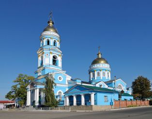 Ascension Cathedral in Izium