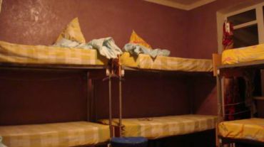 Кровать в общем номере для мужчин 