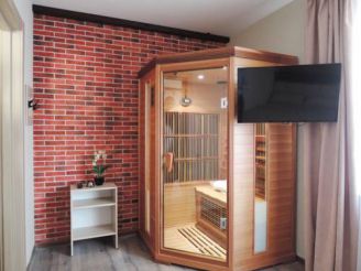 Apartment on Pobeda 4 with sauna