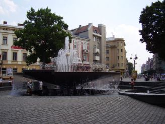 Fountain Square on veche